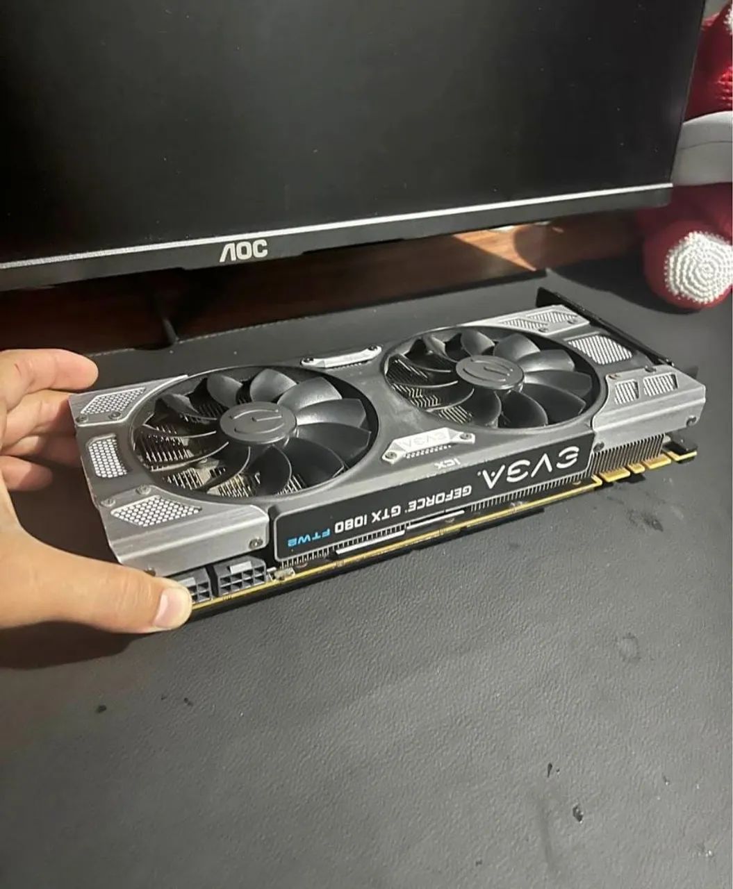 PLACA DE VÍDEO GTX 1080 EVGA (TROCO) - Foto 2