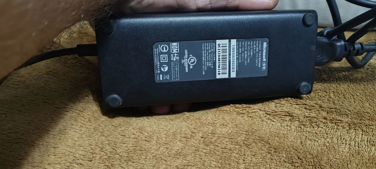 fonte de Xbox 360 slim 127v original funcionando  - Foto 2
