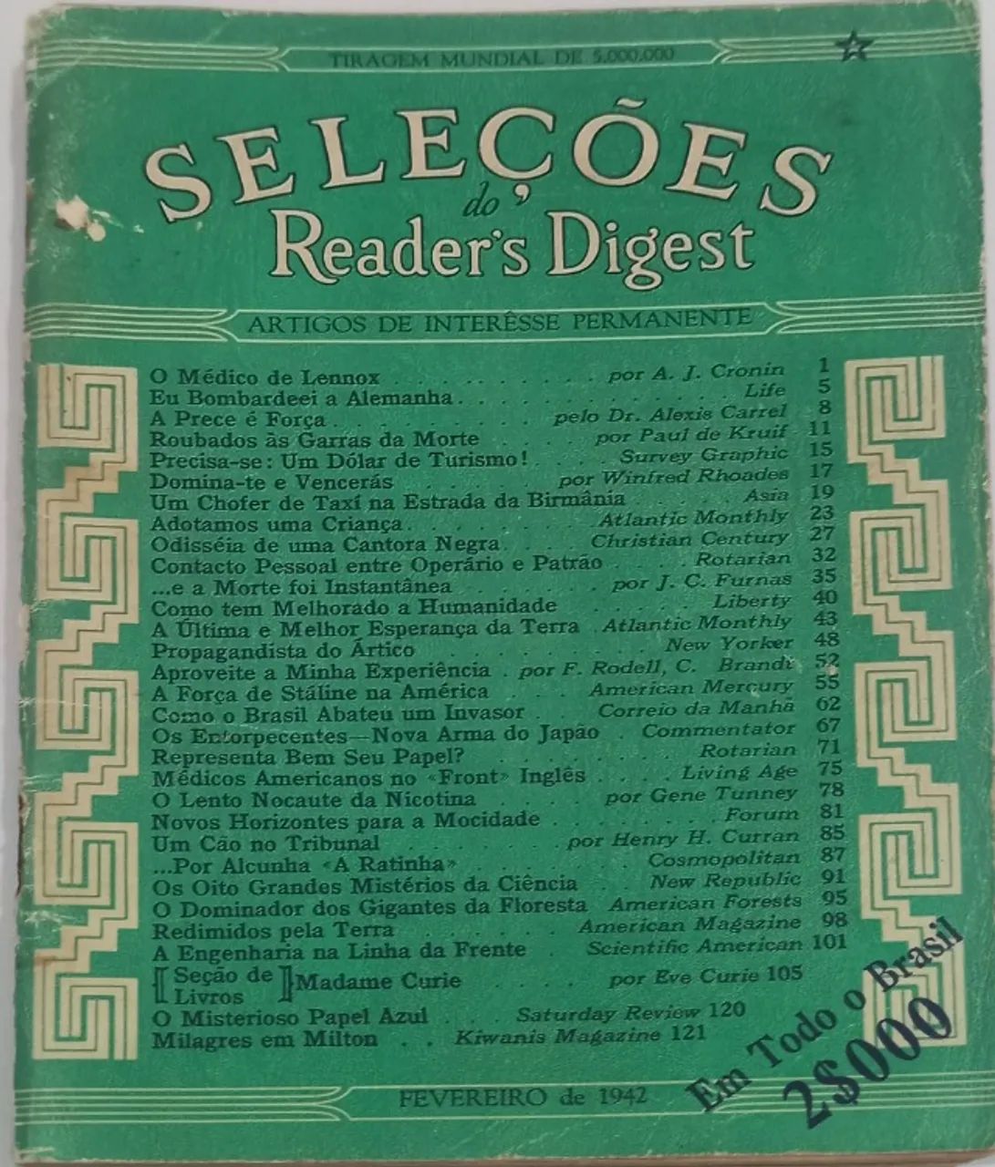 Relíquia! Com mais de 80 anos!