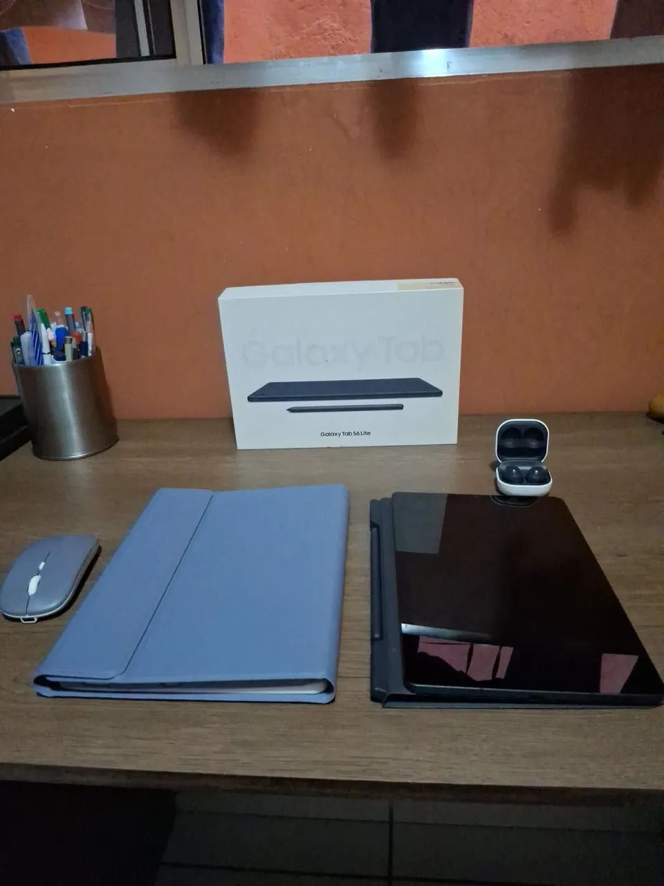 GALAXY TAB S6 LITE COMPLETO + VÁRIOS ACESSÓRIOS  - Foto 3