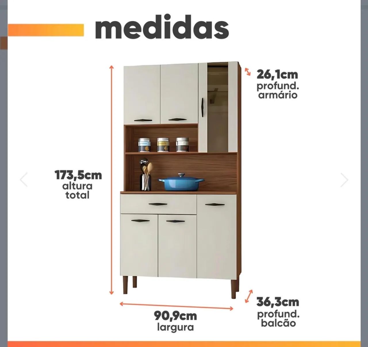 Vendo armário de cozinha