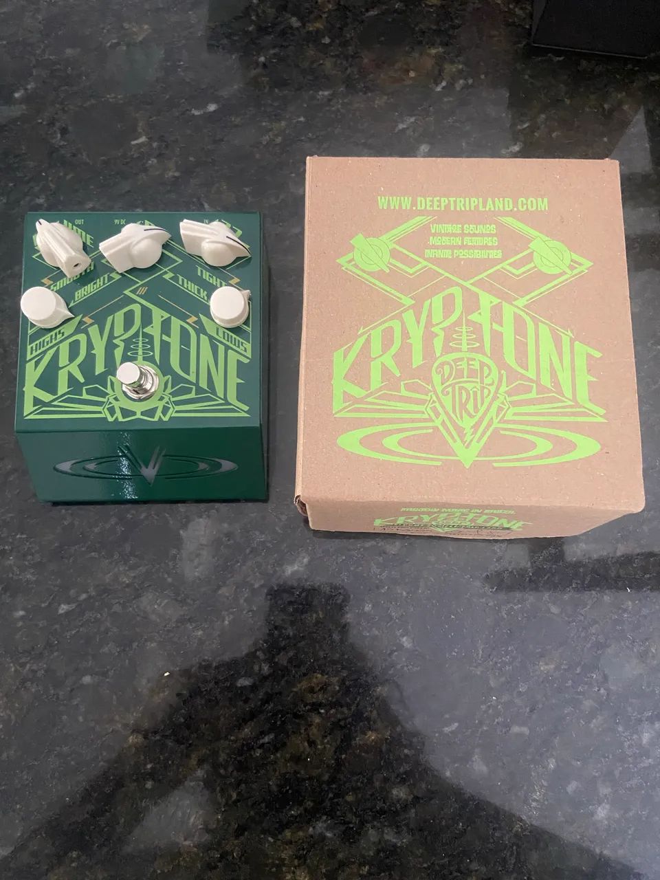 Pedal Fuzz Kryptone V3 Deep Trip