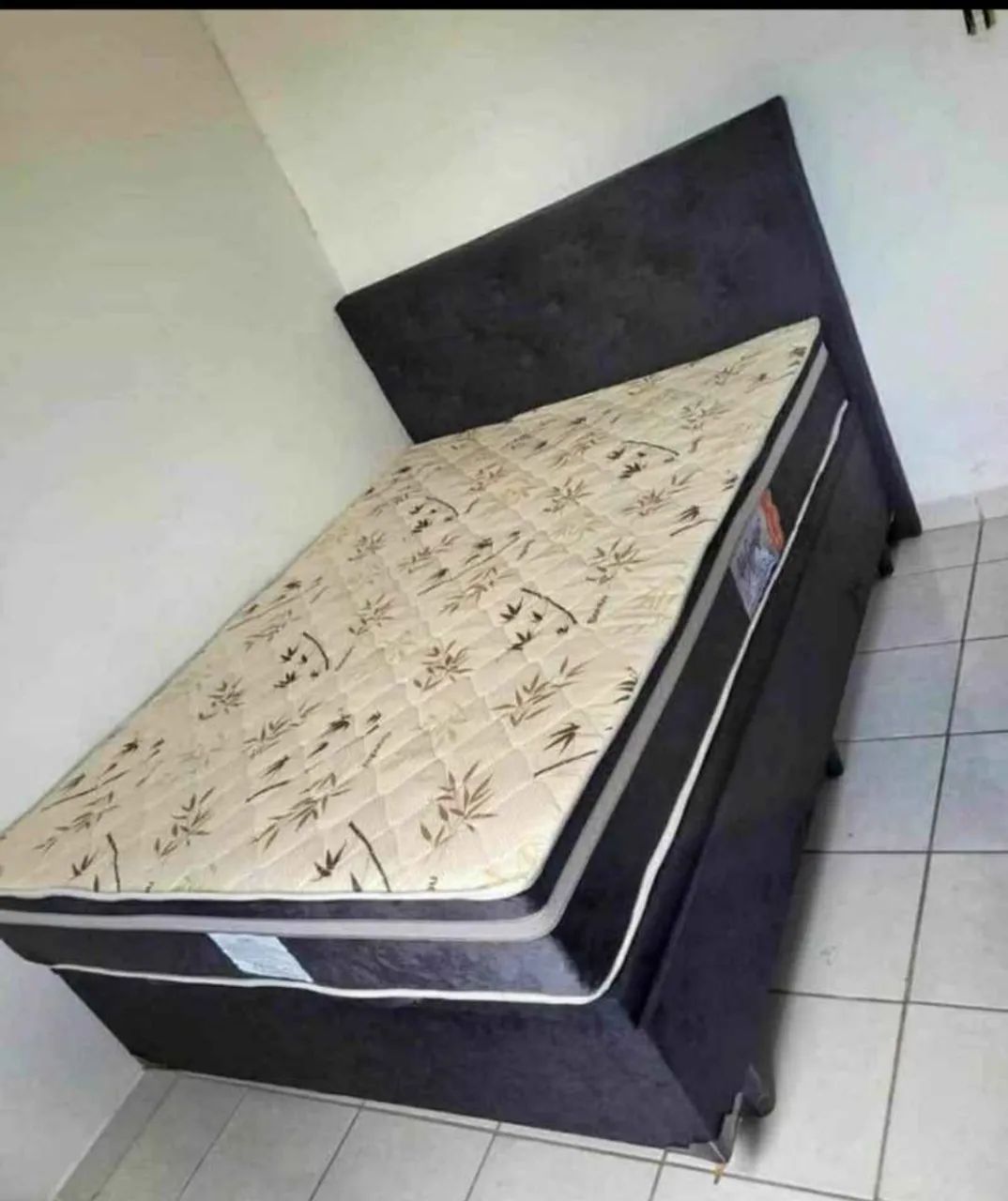 BASE BAU + COLCHÃO D33 E CABECEIRA FRETE GRÁTIS 
