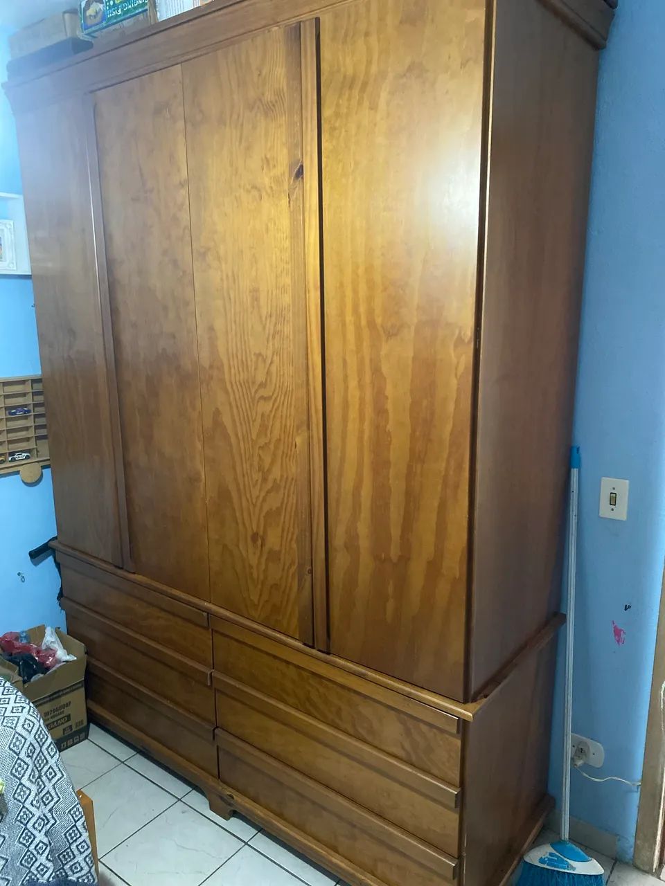 Guarda roupa madeira maciça  - Foto 2