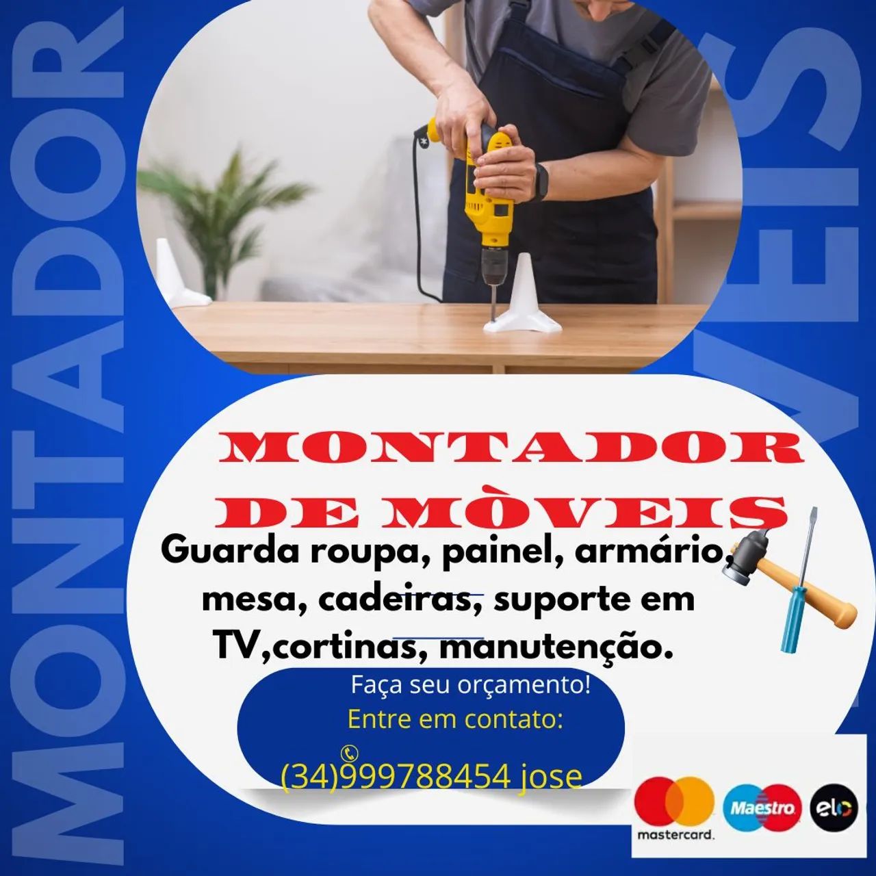 Montador de móveis Uberlândia 