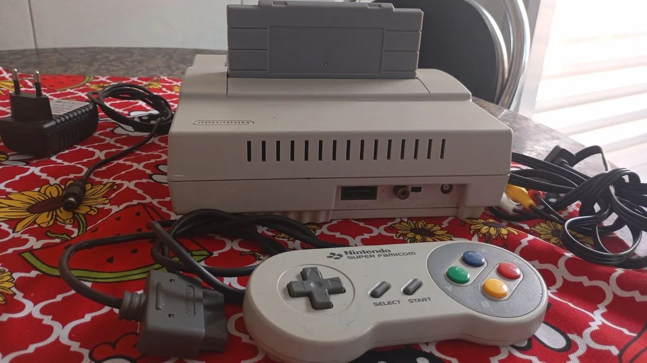 Super Nintendo fat completo funcionando  - Foto 4