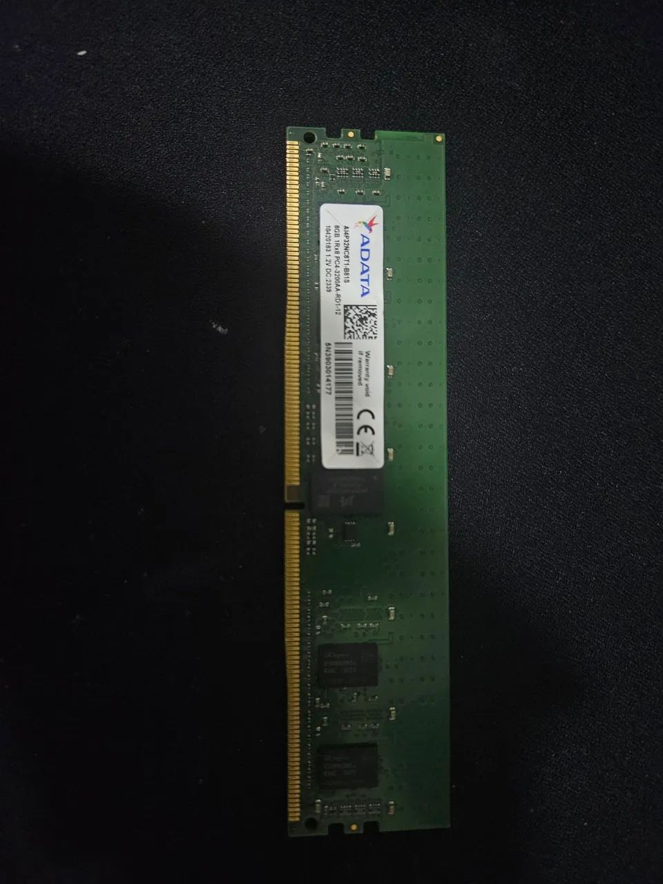 Memória ram 8gb 3200mhz ecc461093495805071360