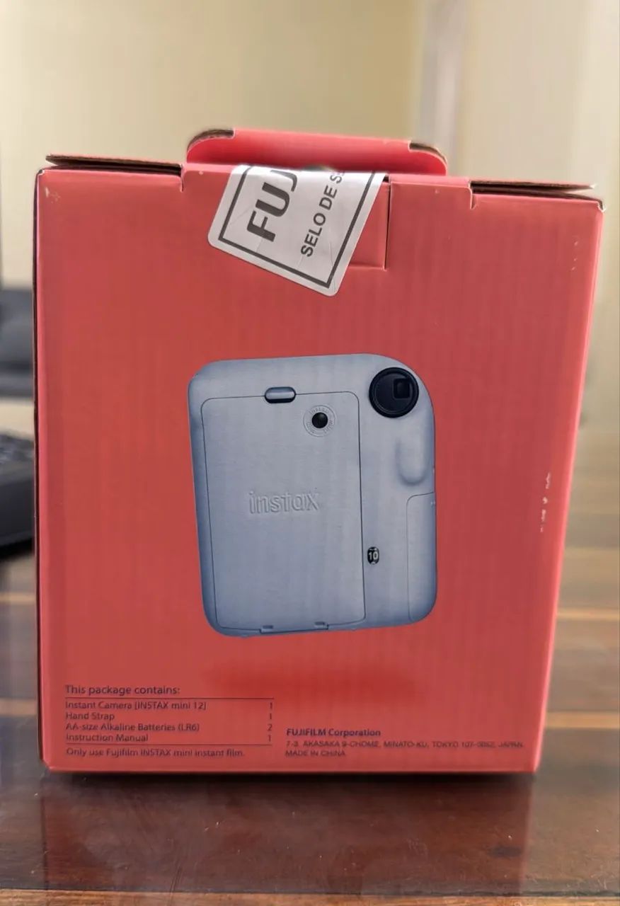 Câmera Instax Mini 12 Azul  - Foto 4