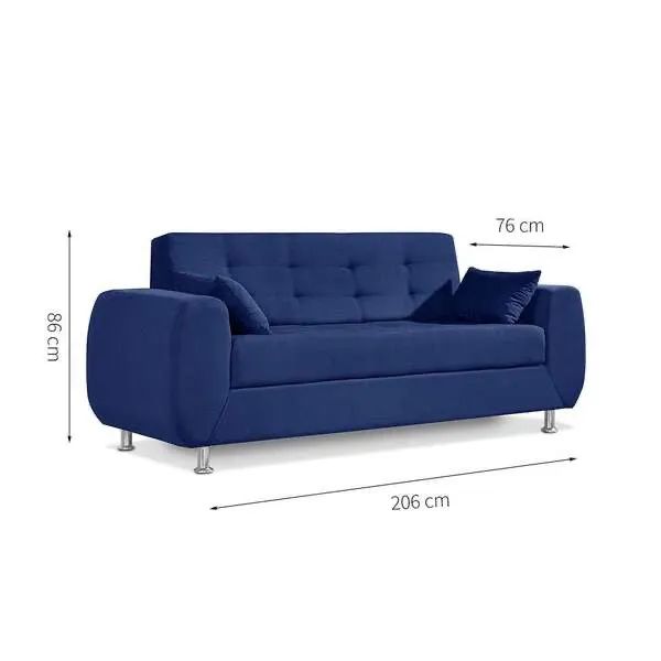 Sofá azul 64994170412162122