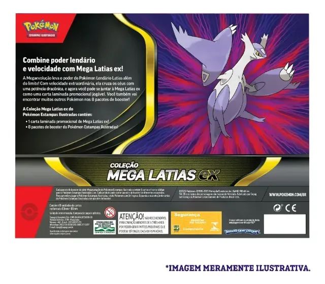 Copag Box pokémon Mega Latias EX LACRADO - Foto 2