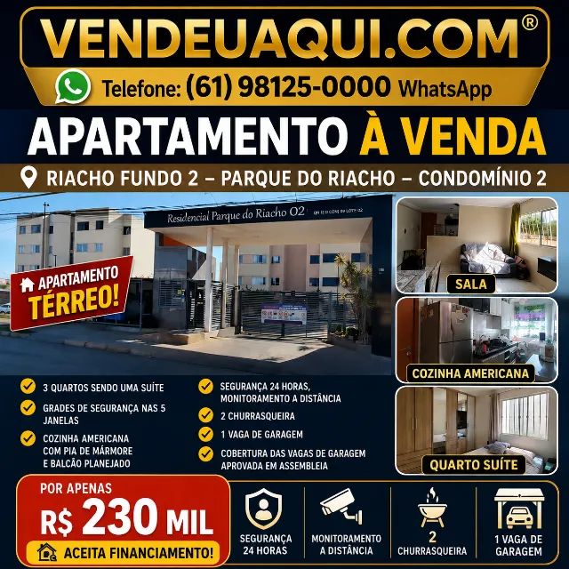 Park Riacho, Oportunidade!