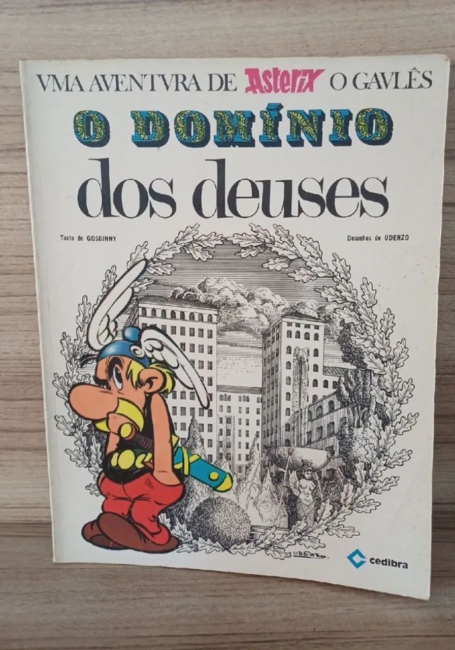 Asterix o domínio dos deuses - Editora cedibra