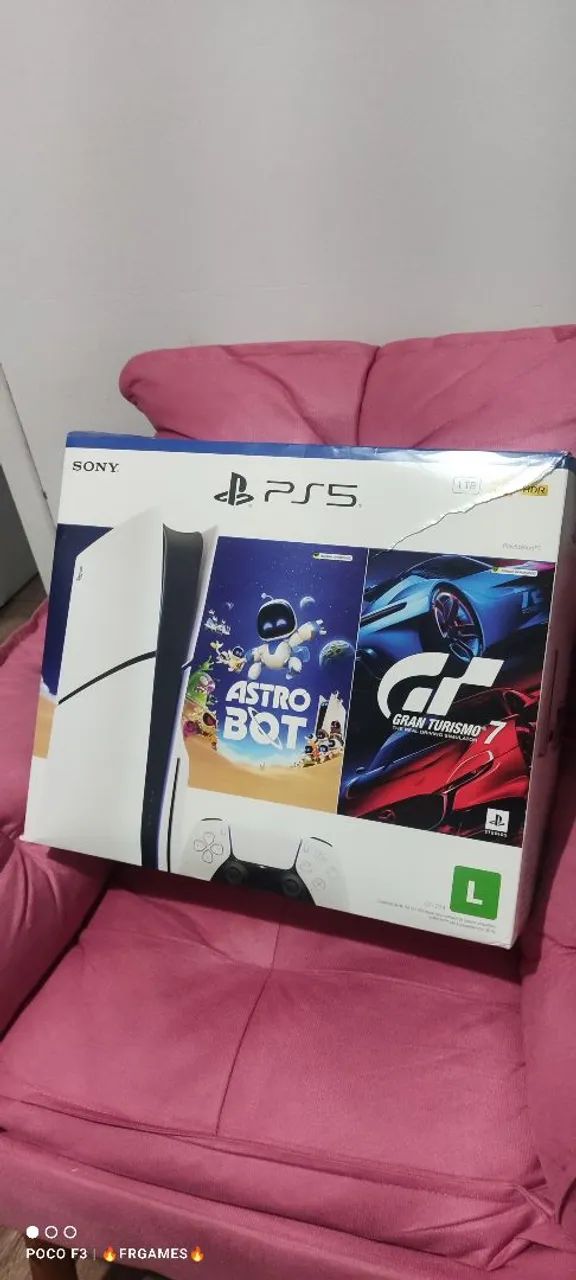 Playstation 5 slim com leitor  - Foto 2
