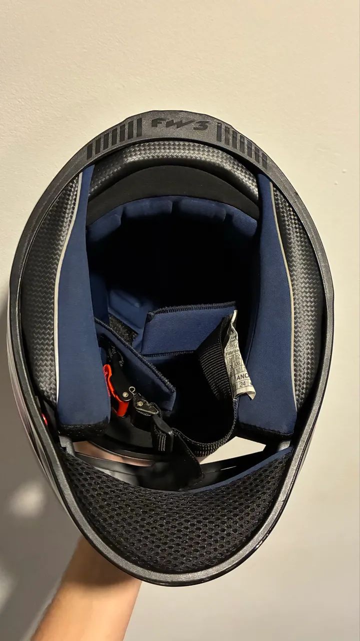 Capacete FW3 GTX FOX - Foto 2