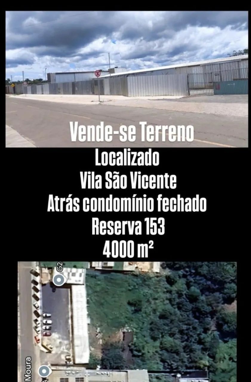 Vende-se Terreno Localizado Vila São Vicente