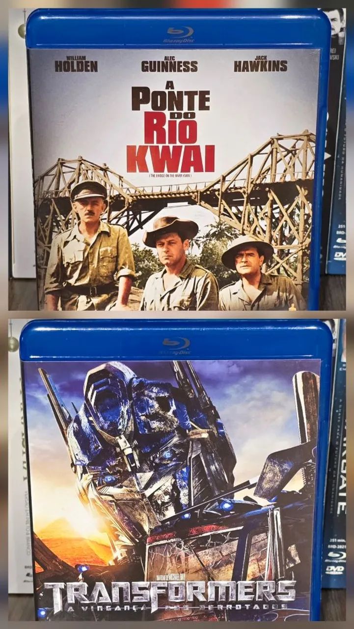 Blu-rays Diversos: 2 por R$ 50,00