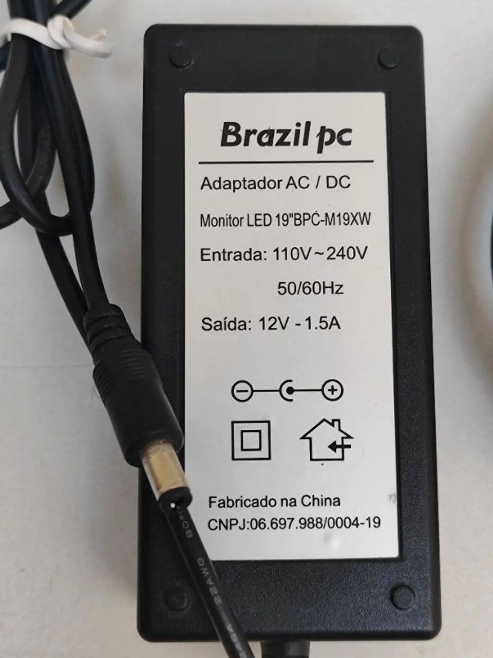 Fonte de Alimentação Adaptador AC/DC 12V 1.5A Bivolt - Foto 2