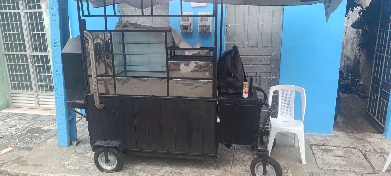 Carrinho para churrasquinho e lanches. - Foto 2