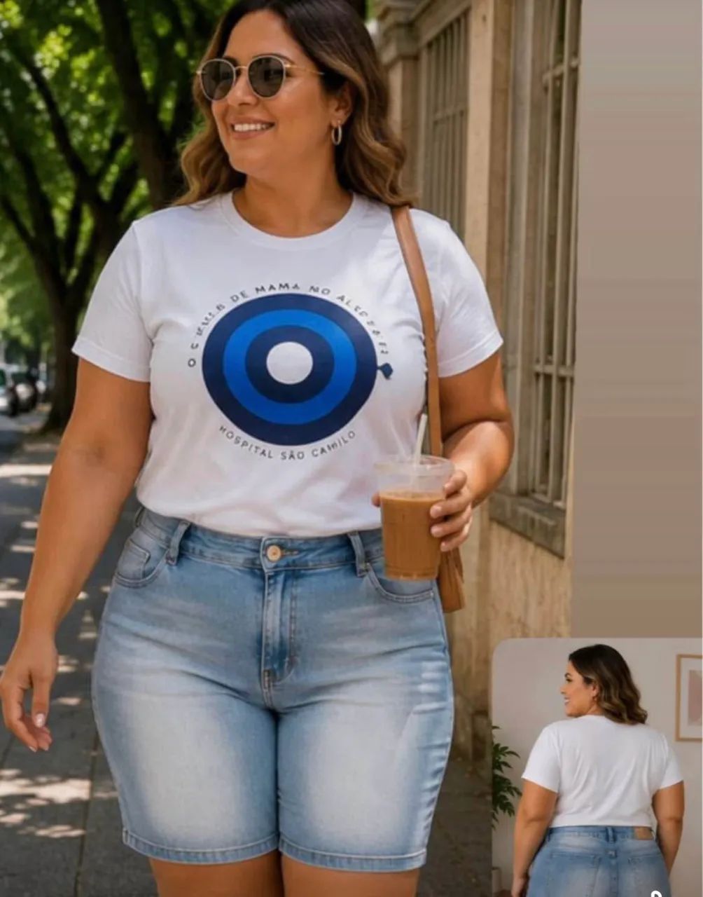 Blusa de câncer de mama Hering 