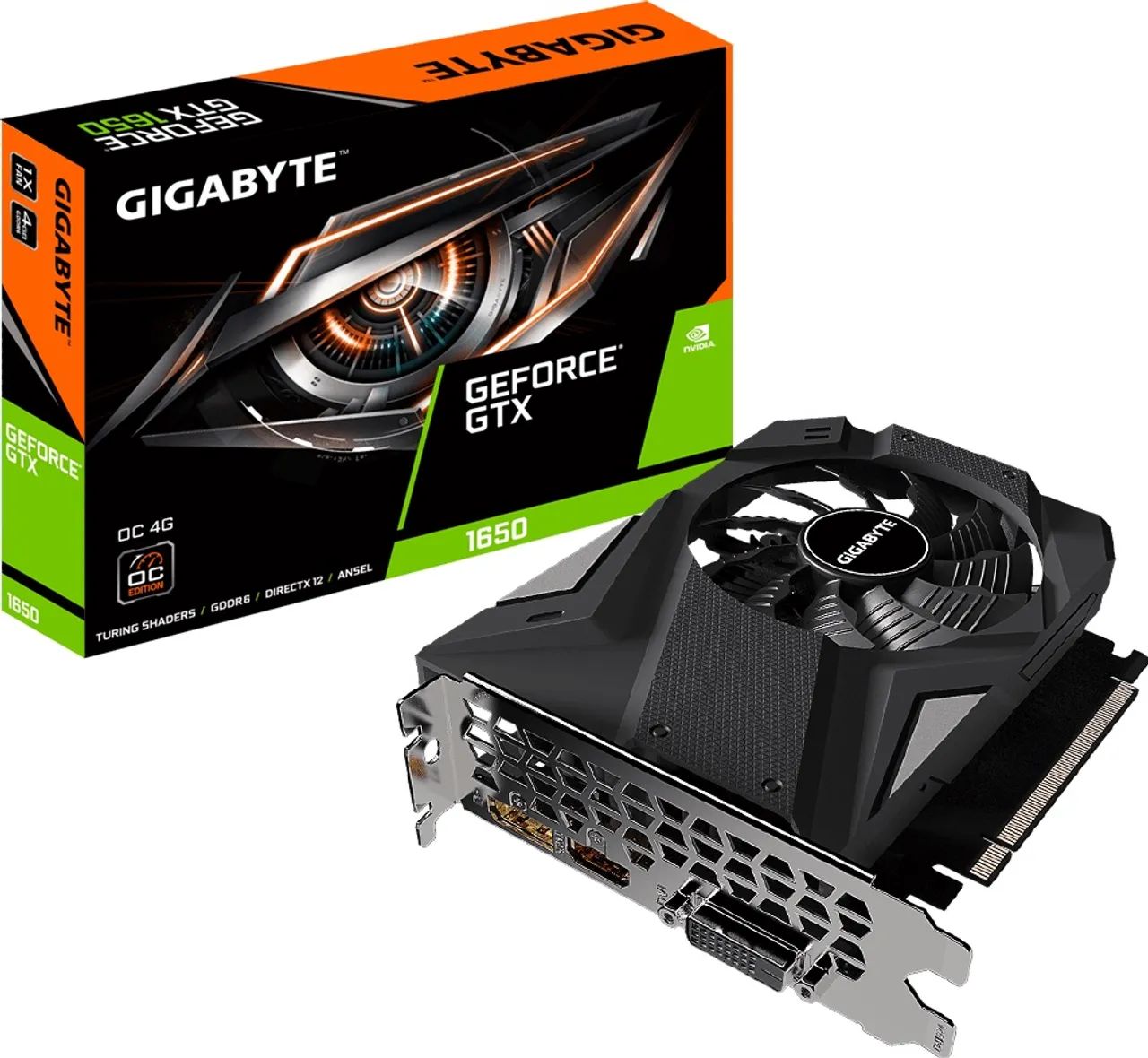 Placa de vídeo Gigabyte GTX 1650 