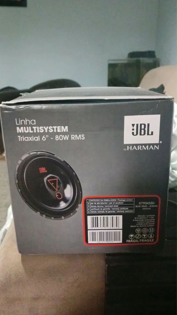 Par auto falantes JBL 80w multisystem Novos