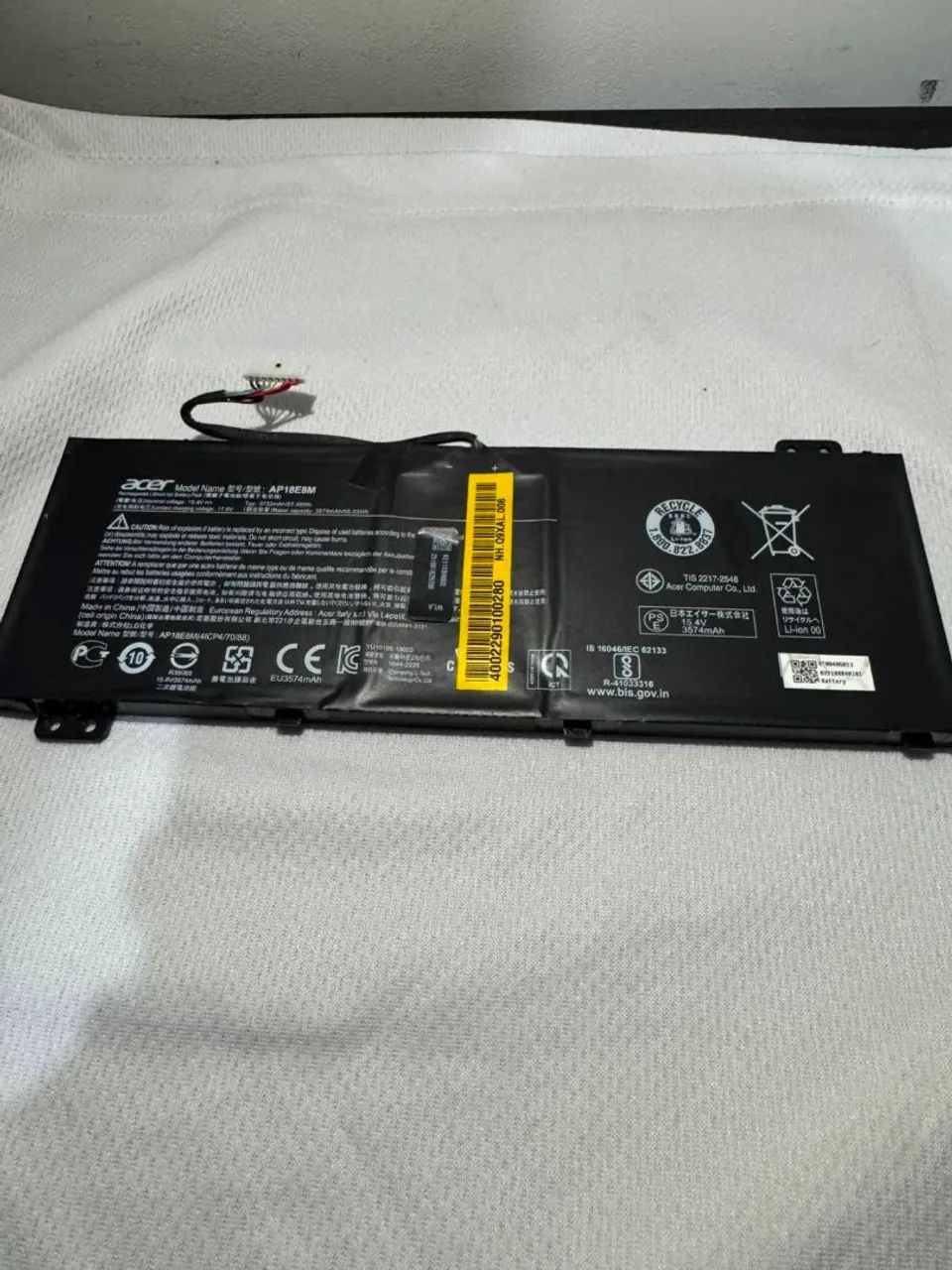 Bateria original Acer nitro 5
