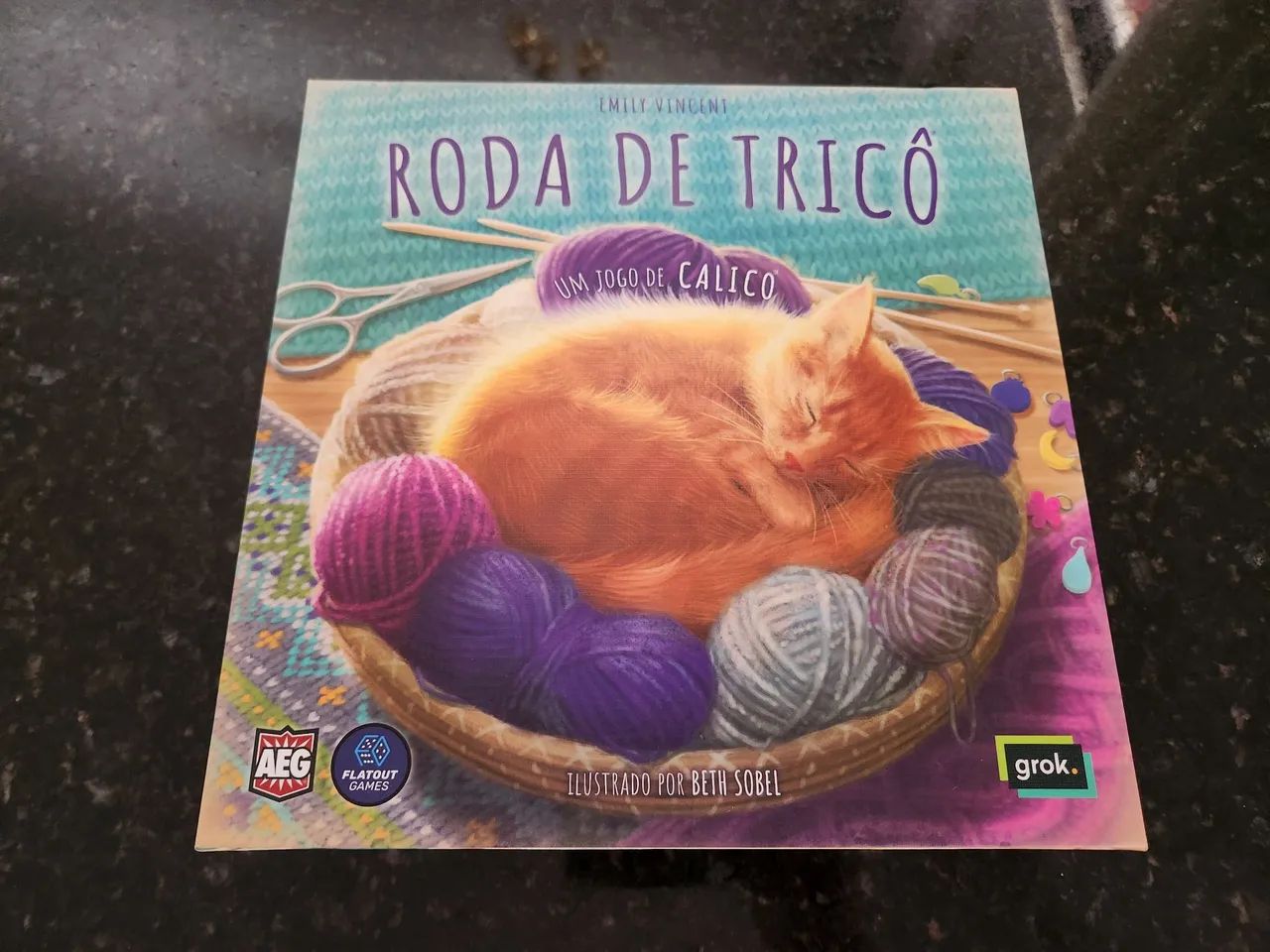 Roda de tricô board game