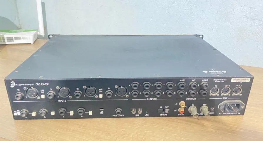Interface de Áudio Digidesign Digi 003 Rack - Foto 2