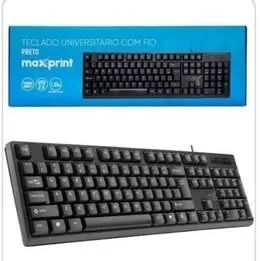 Teclado Max Print usb 2.0 /preto  