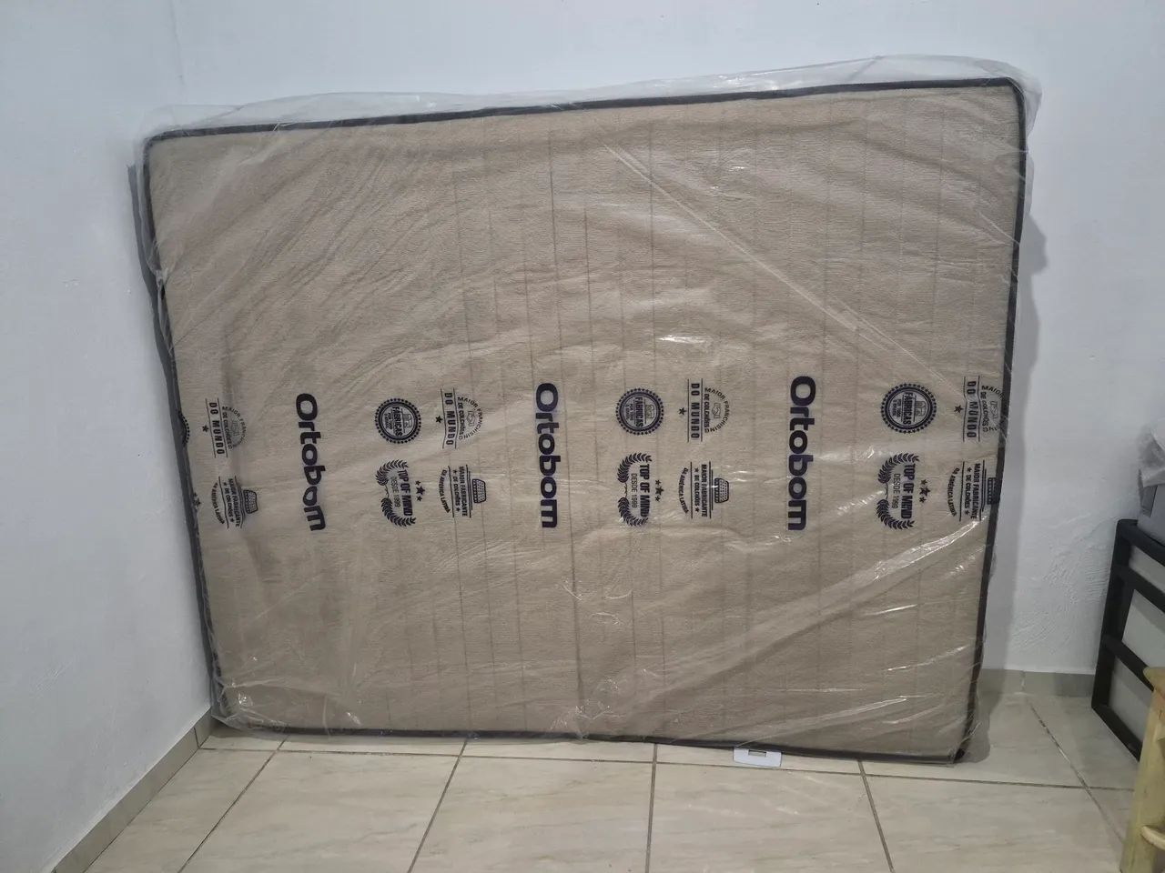 Colchão queem,embalado ortobom !! - Foto 4
