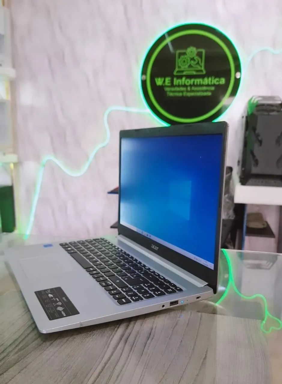 Notebook da Acer i5 10 geração 8gb SSD 256gb nvme com garantia e entrega  - Foto 3