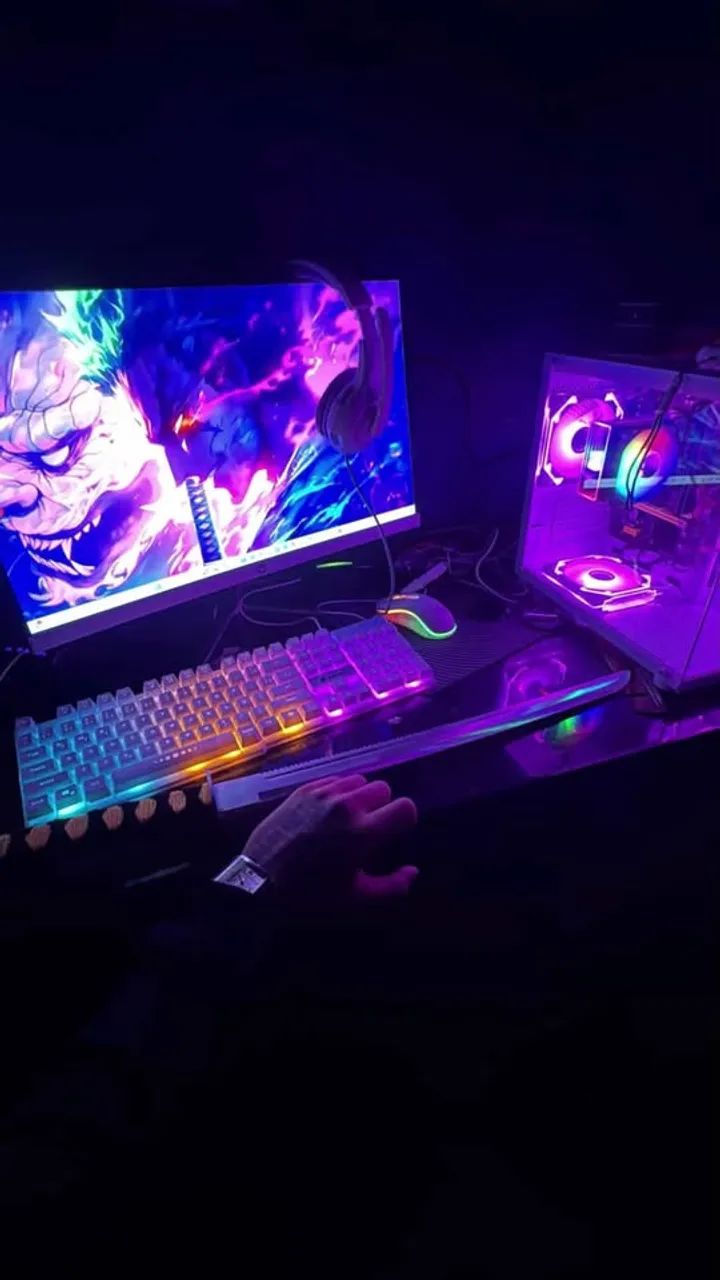 PC GAMER complet, ja vai comitor e todos os acessorios 