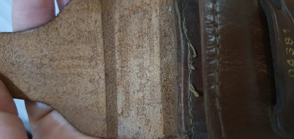 Estojo de couro Original WWII- Load Adjuster B-24  - Foto 2