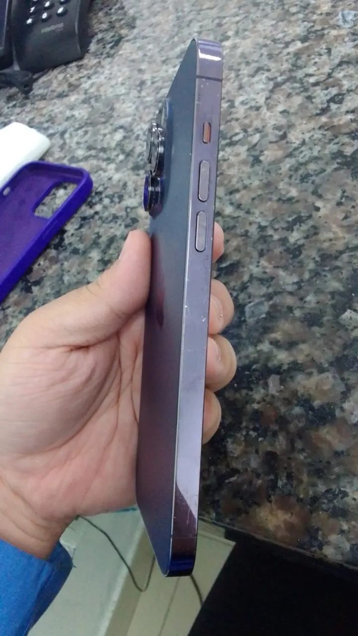iPhone 14 Pro Max roxo - Foto 5