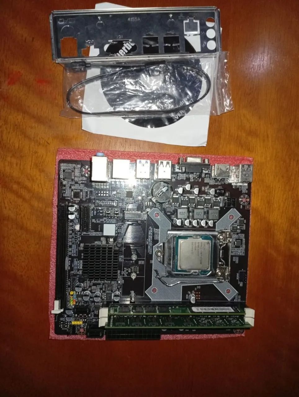Kit , placa mae processador e memória ram - Foto 2