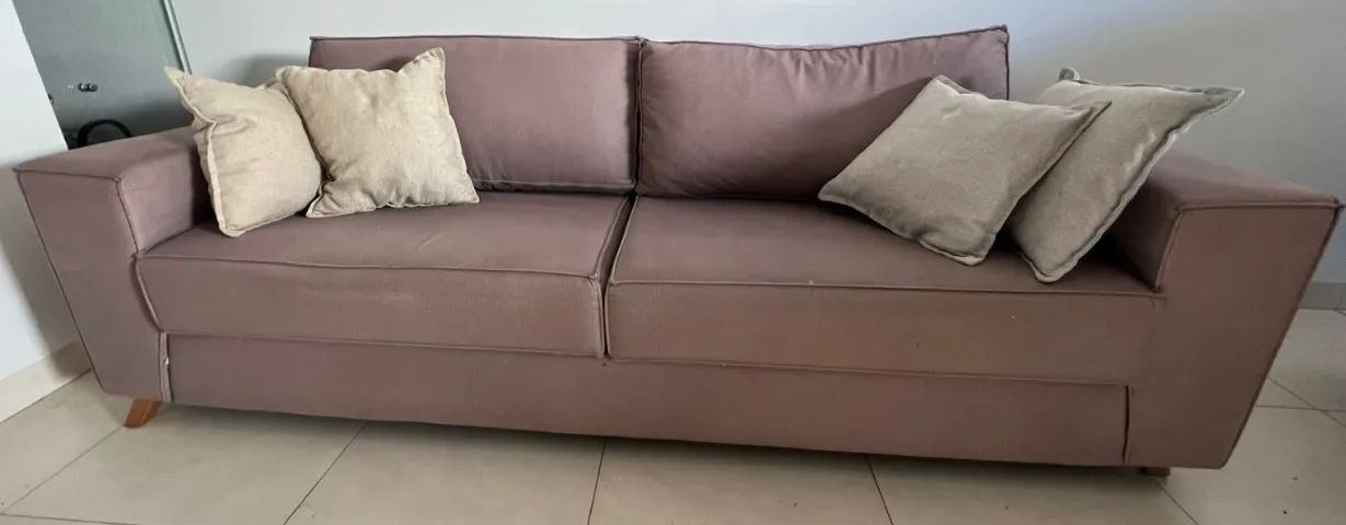 SOFÁ - DECORATIVO COM 04 ALMOFADAS - Foto 3
