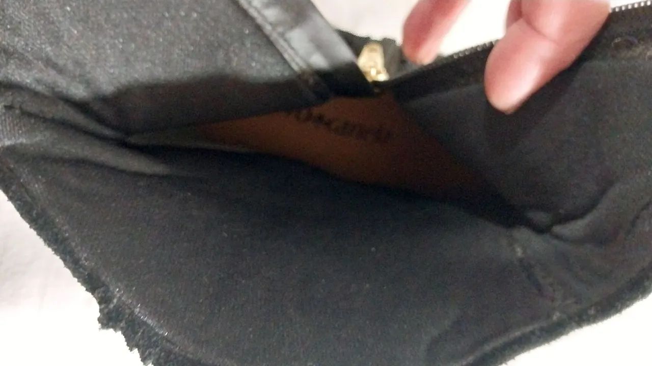 Bota Ankle Boot Cravo e Canela 36 preta  - Foto 5