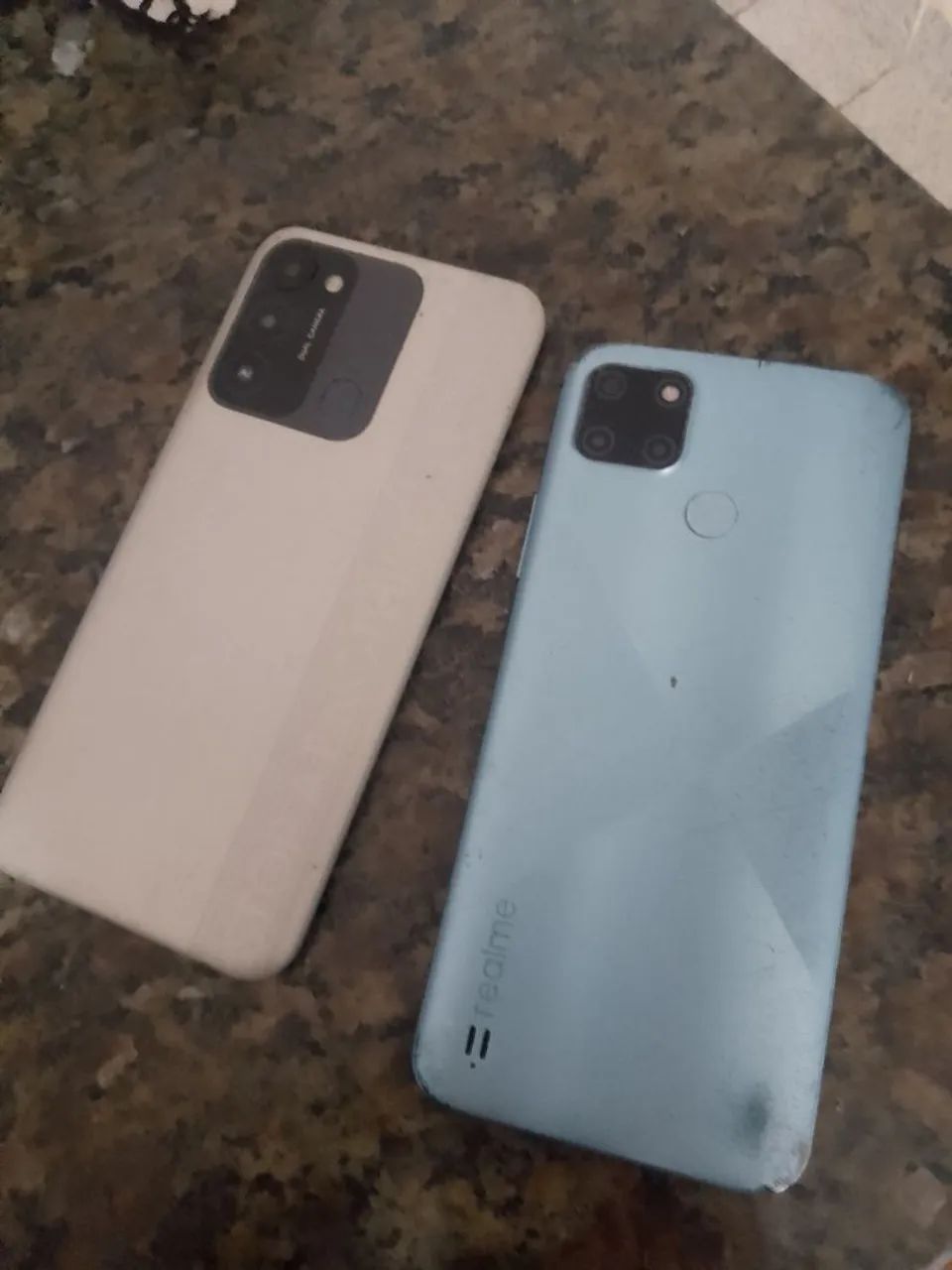2 CELULARES, TECNO SPARK E REALME - Foto 2