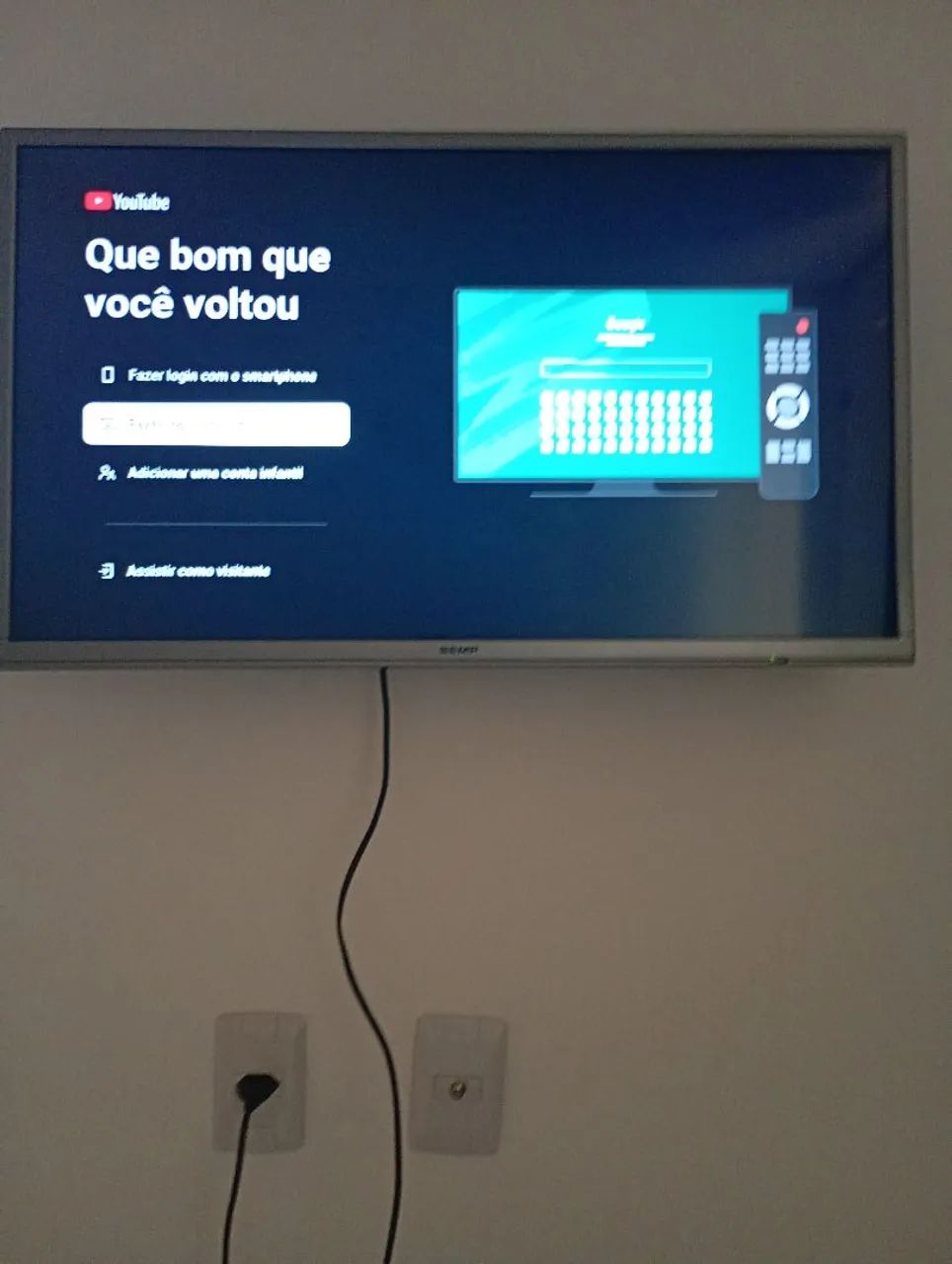 TV smart semp 32 polegadas 