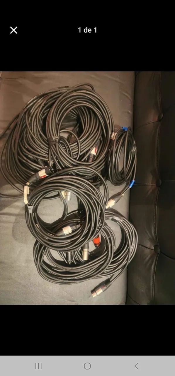 Cabos XLR