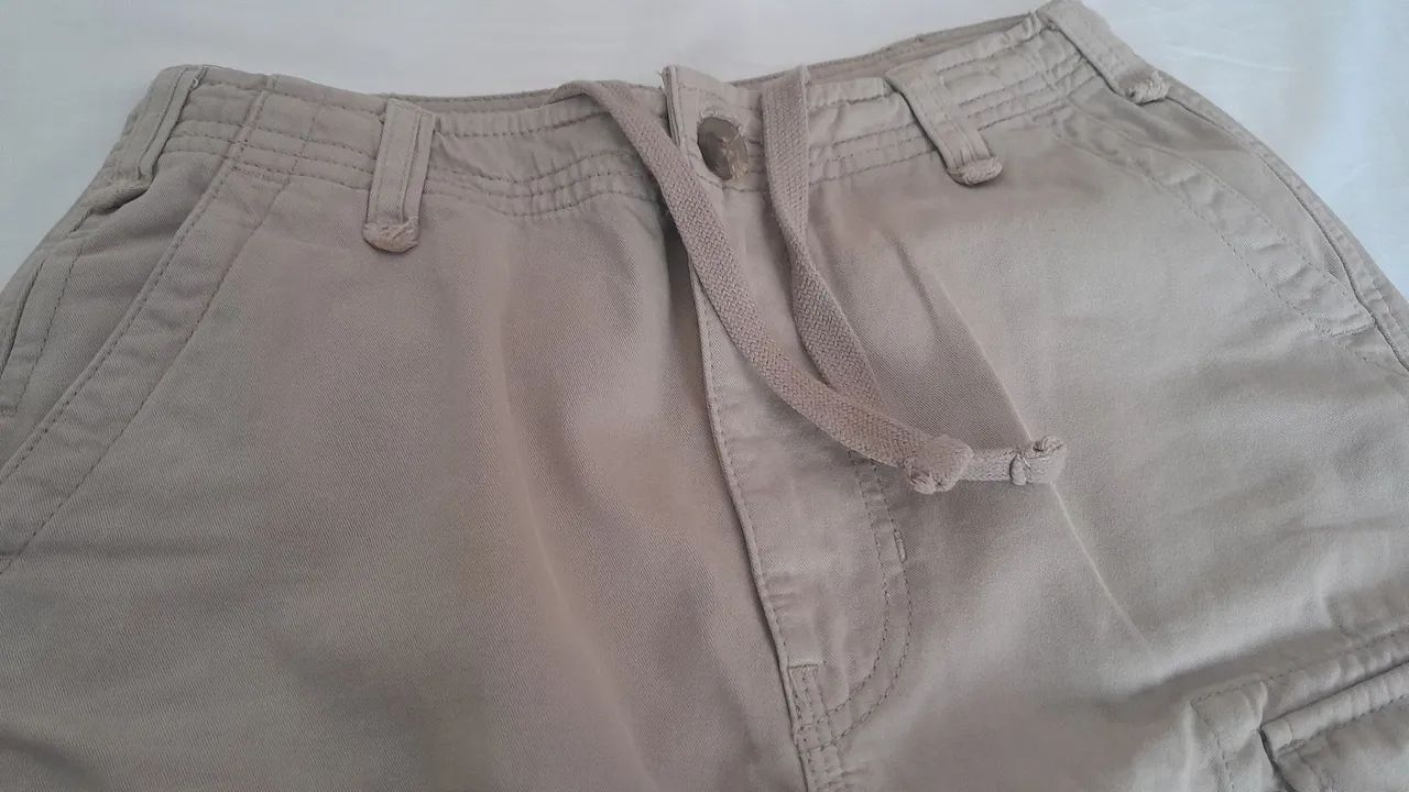 Bermuda Cargo Zara Tamanho 36 (P) - Foto 4