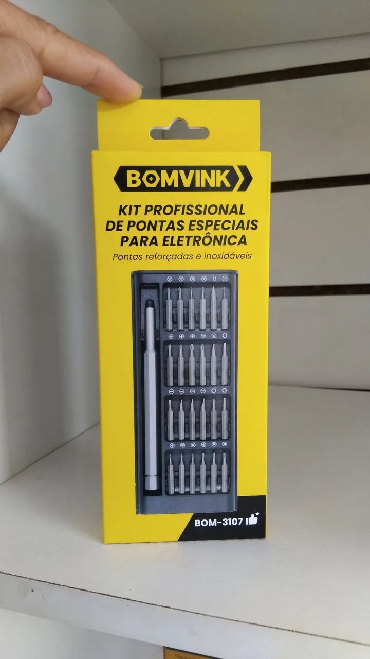 Kit Profissional de Pontas Especiais Para Eletrônica 
