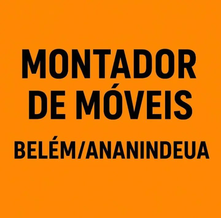 MONTADOR DE MÓVEIS BELÉM/ANANINDEUA 