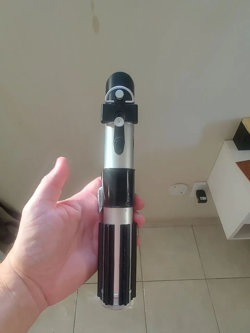 Star Wars Darth Vader lightsaber punho  - Foto 2
