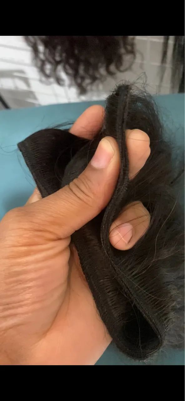 Cabelo 100% humano 80 cm - Foto 4