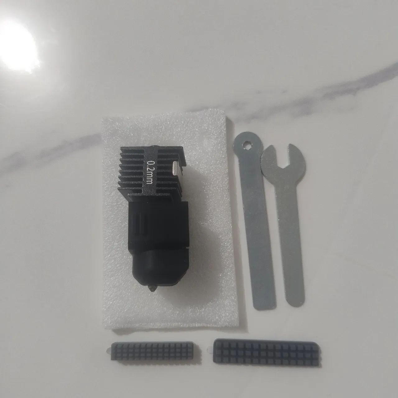 KIT 2 HOTENDS FLASHFORGE - 0,2 MM + 0,4 MM - Impressora 3D