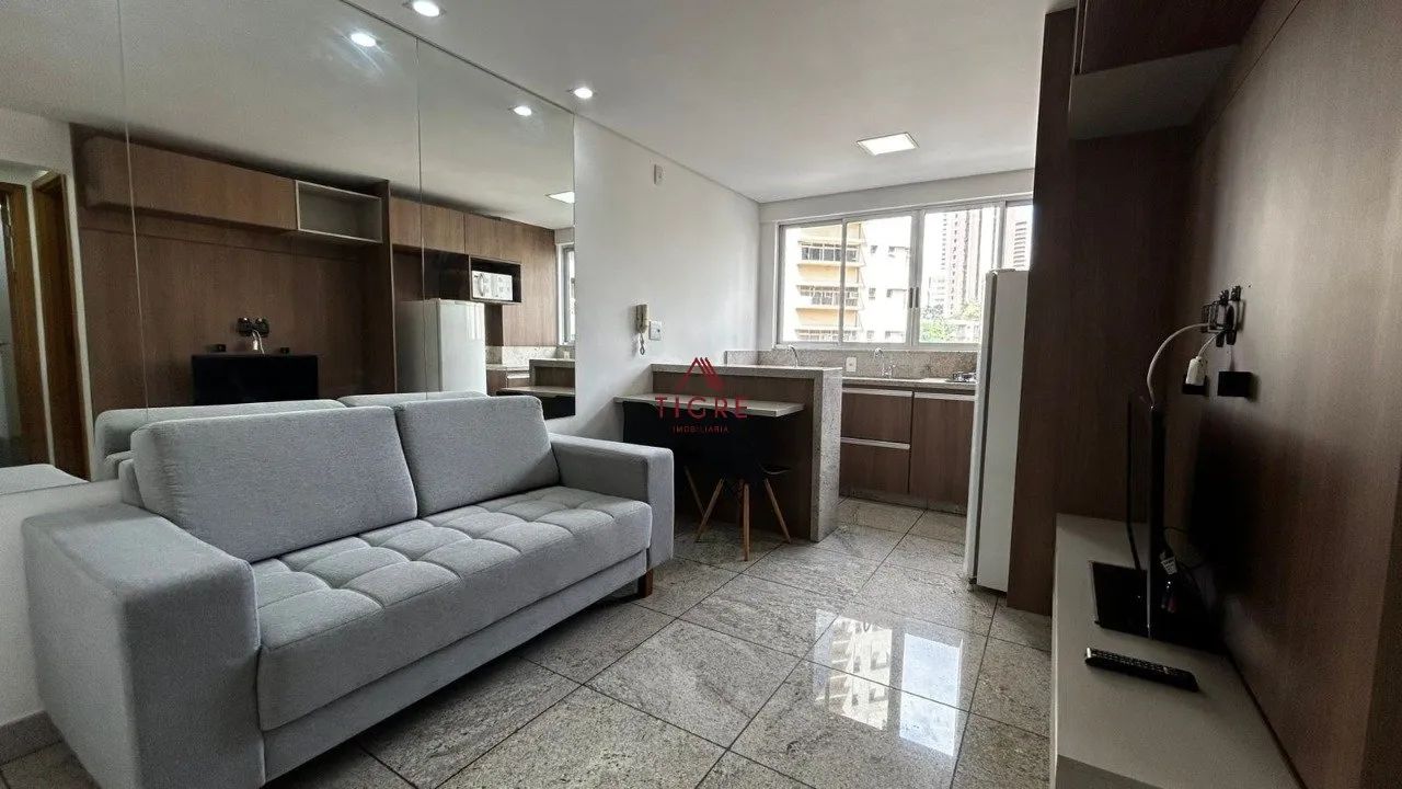 Excelente apartamento de 1 quarto Mobiliado