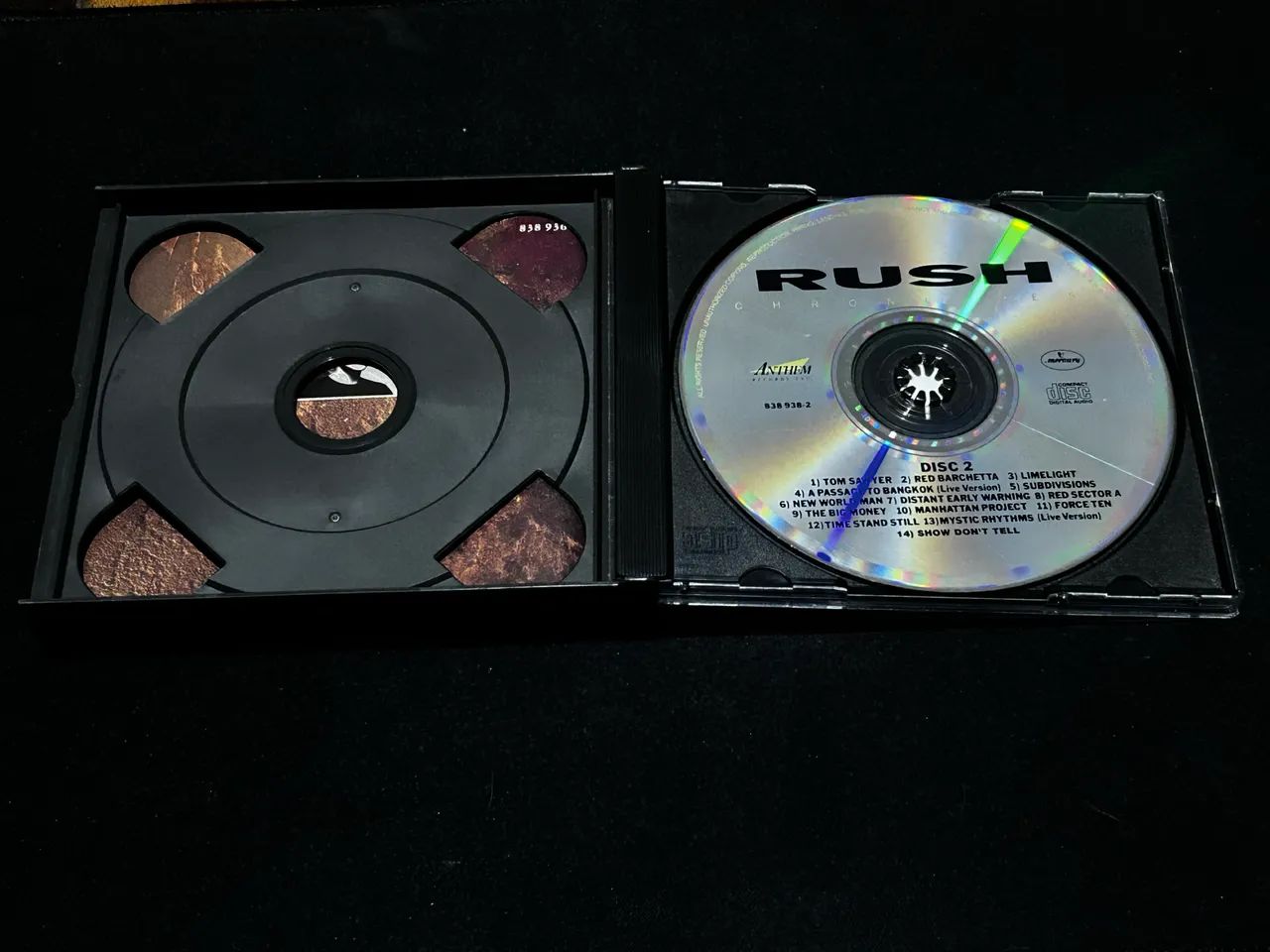 CD Duplo Rush - Chronicles (1990) USA FatBox Importado Original - Foto 5