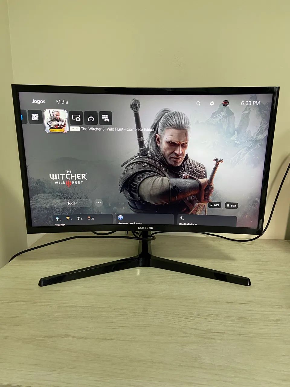 Monitor Samsung 144hz 23.5p tela curva - Foto 4