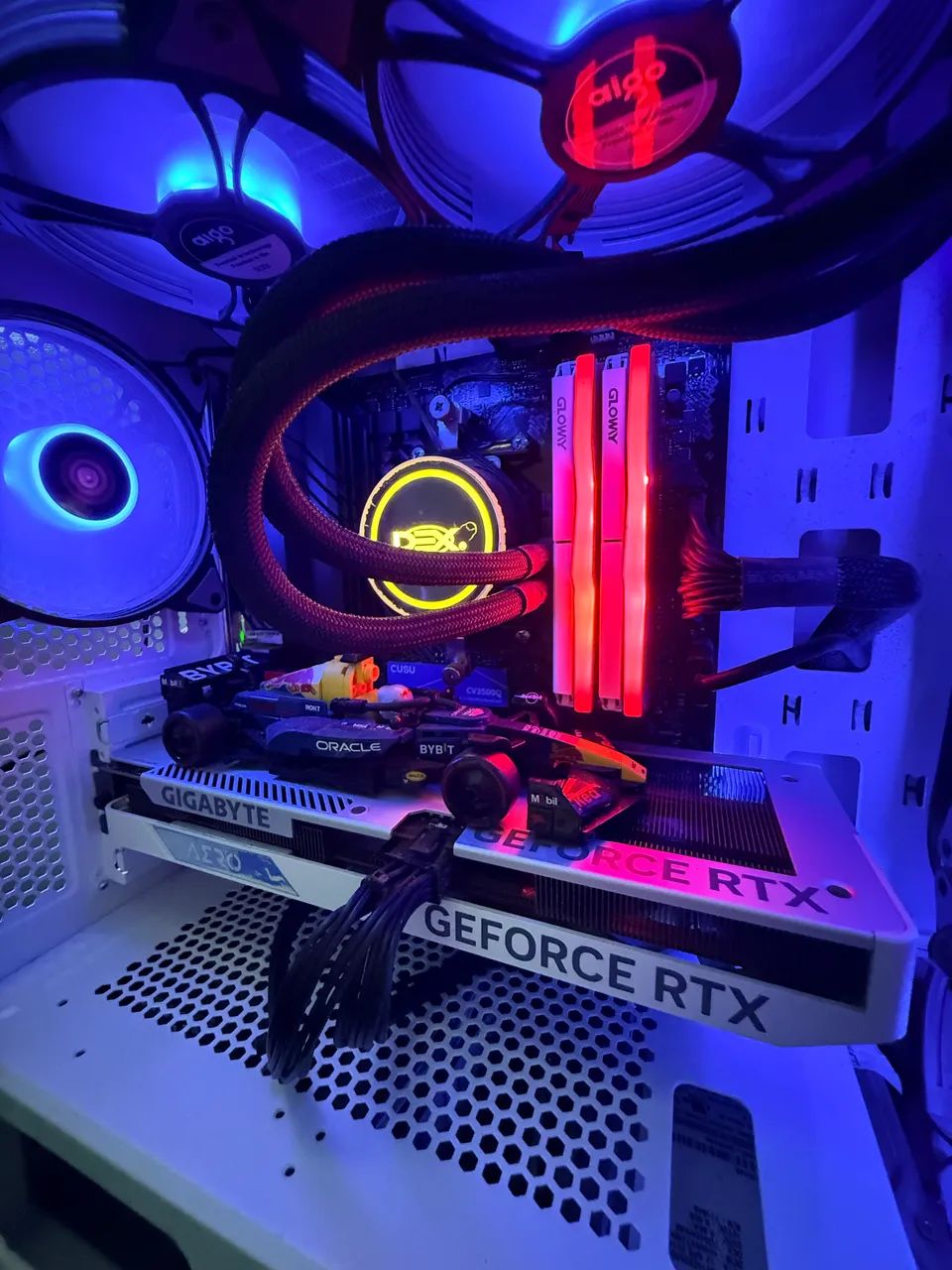 SETUP COMPLETO - PC Gamer Branco - Foto 5